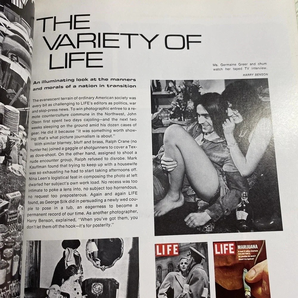 The Best Of Life Magazine Soft Cover Paperback‎ Book 1973